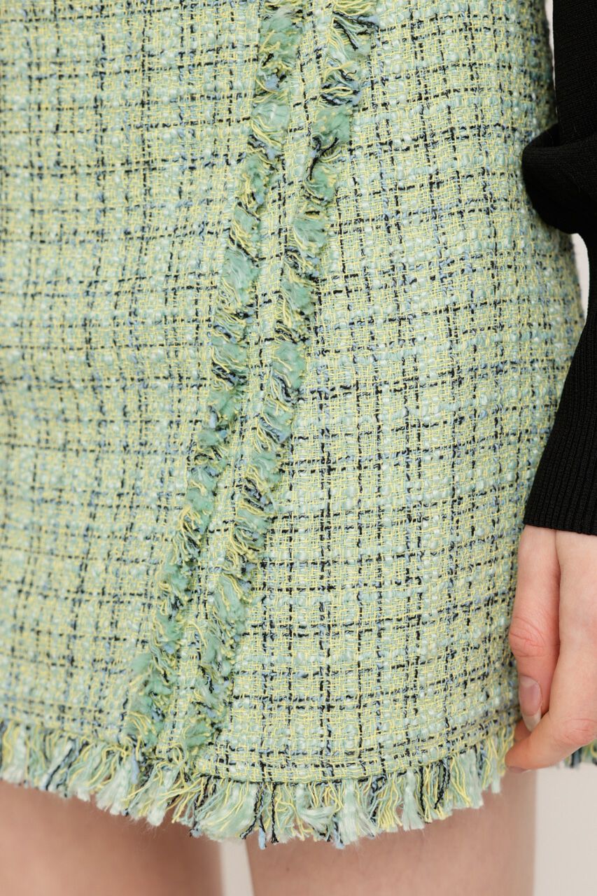 SLY「SPRING TWEED JW ショートスカート」|スカート|