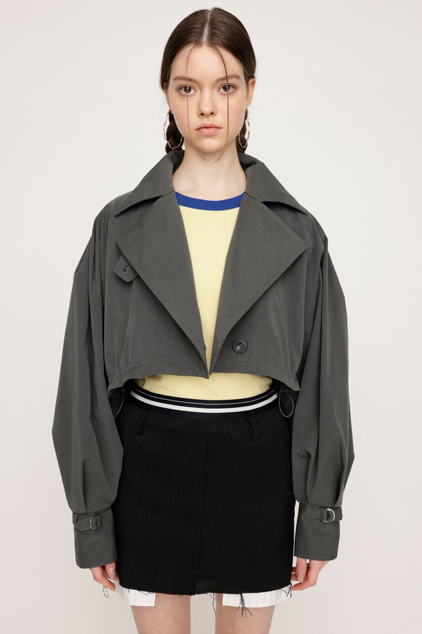 SLY「CROP VOLUME TRENCH ジャケット」|その他|