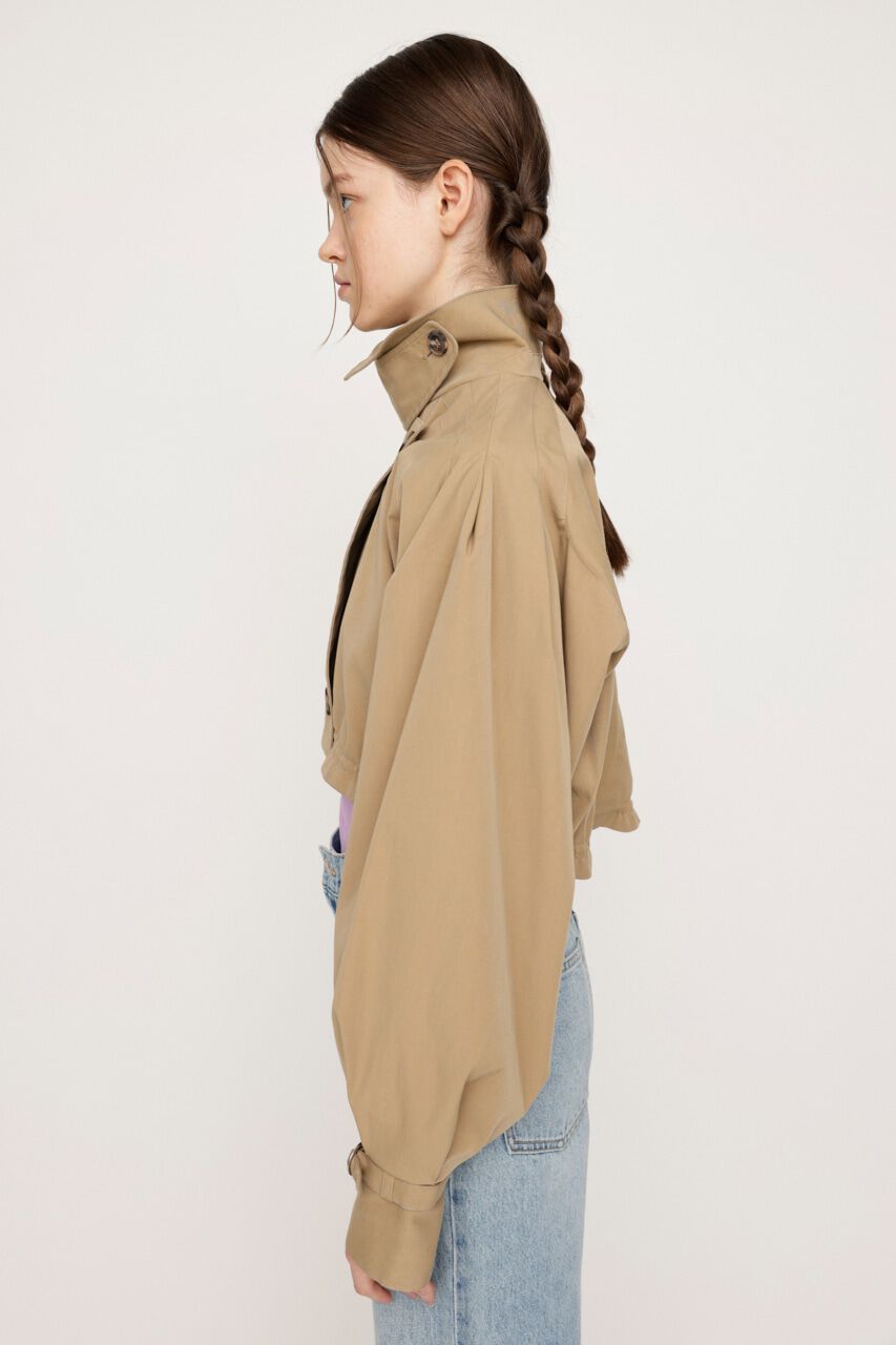 SLY「CROP VOLUME TRENCH ジャケット」|その他|