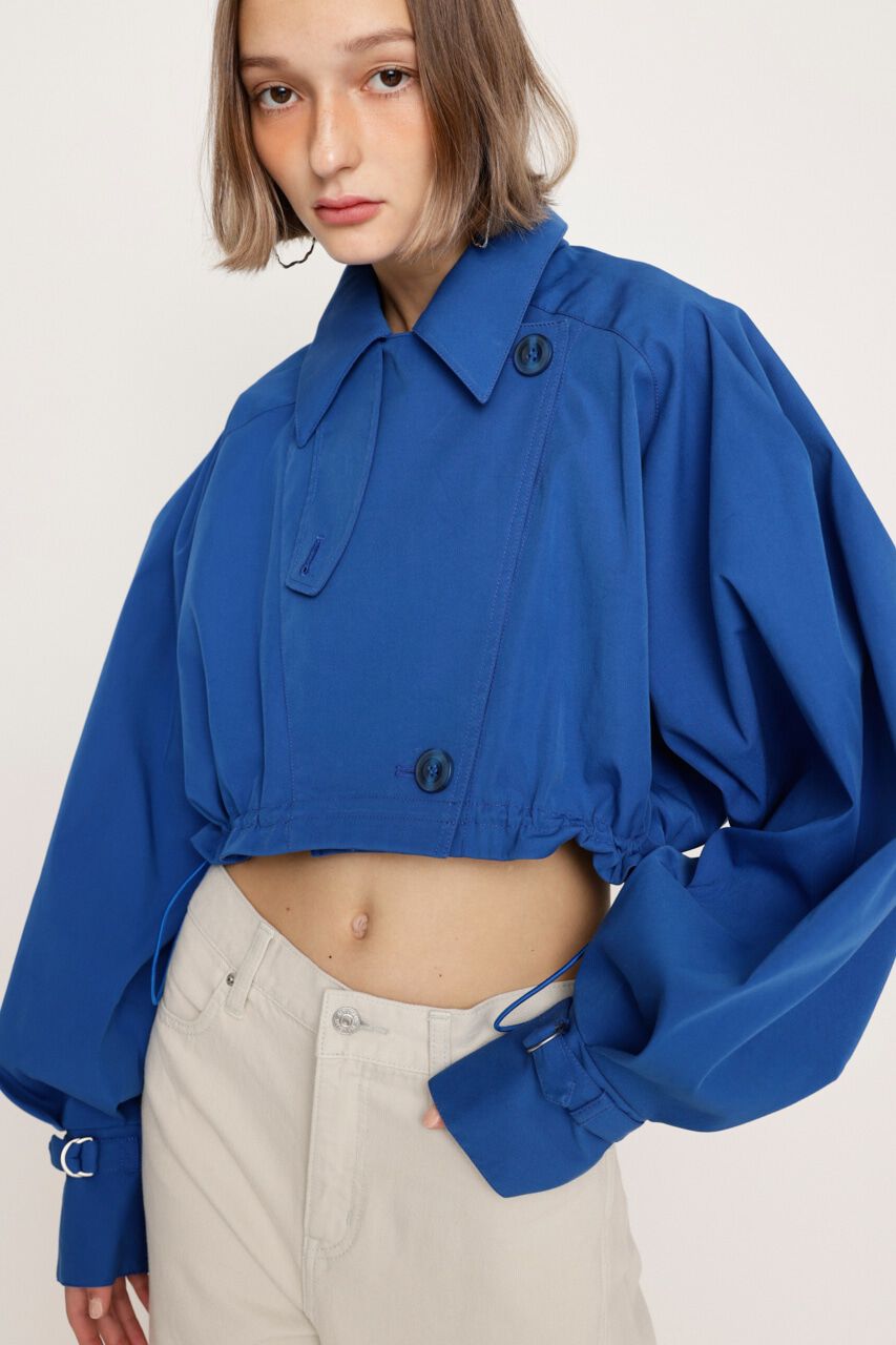 SLY「CROP VOLUME TRENCH ジャケット」|その他|