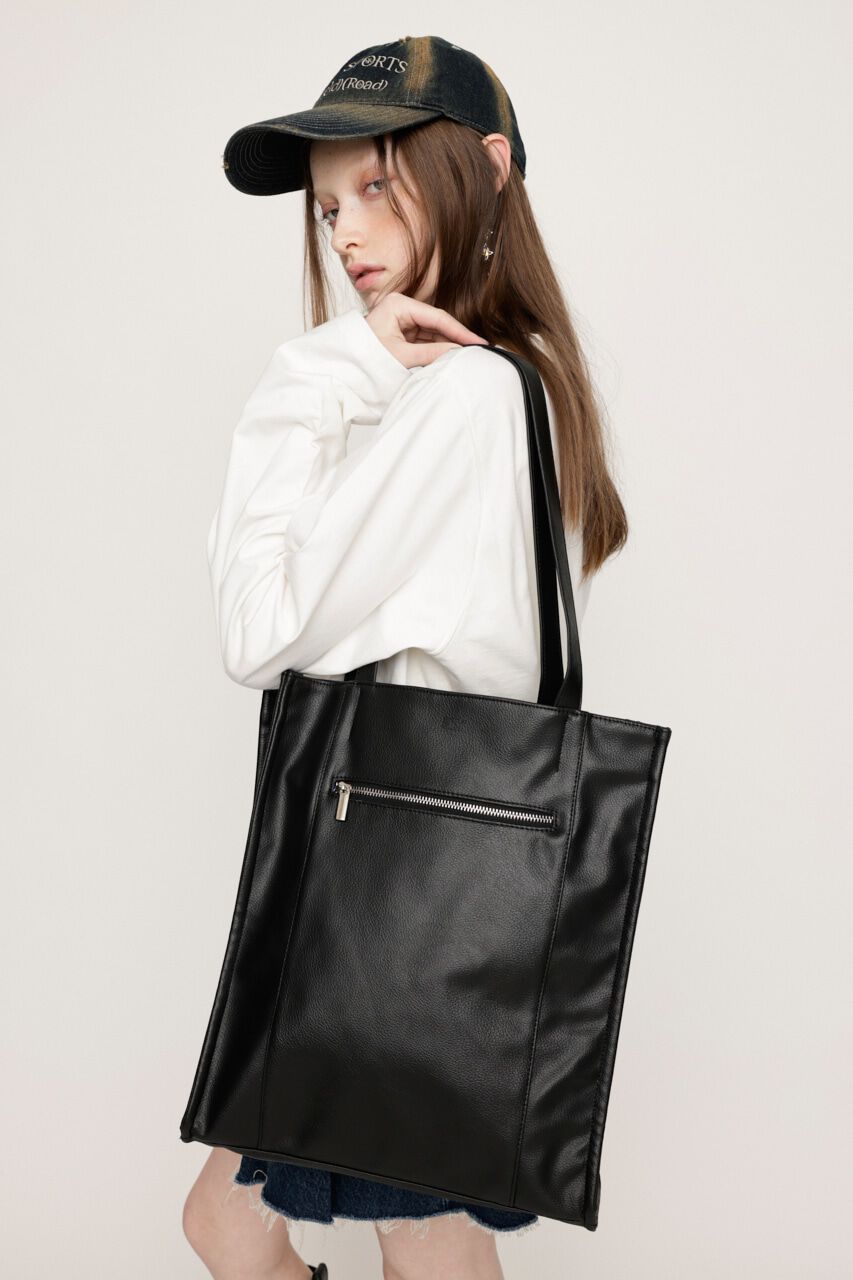 SLY「OUTER POCKET A4 バッグ」|その他|BLK