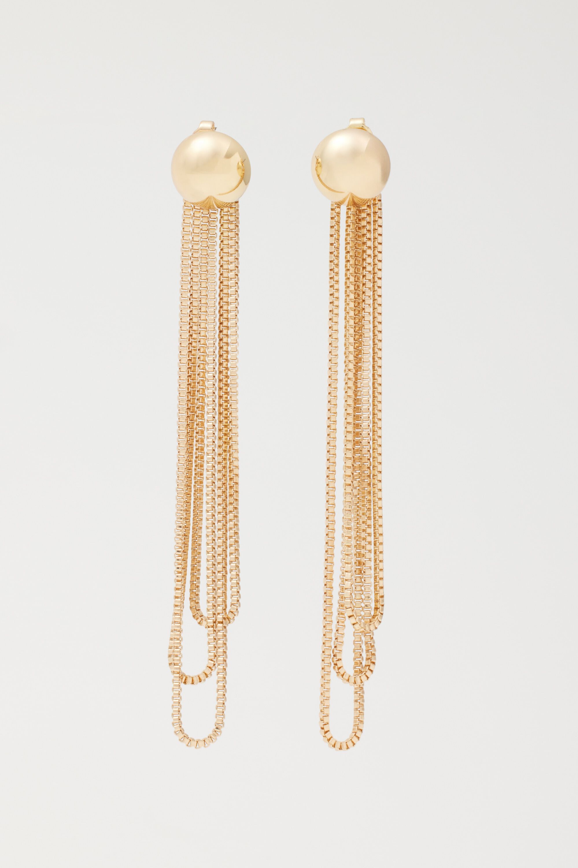 SLY「TRIPLE CHAIN ピアス」|ピアス|