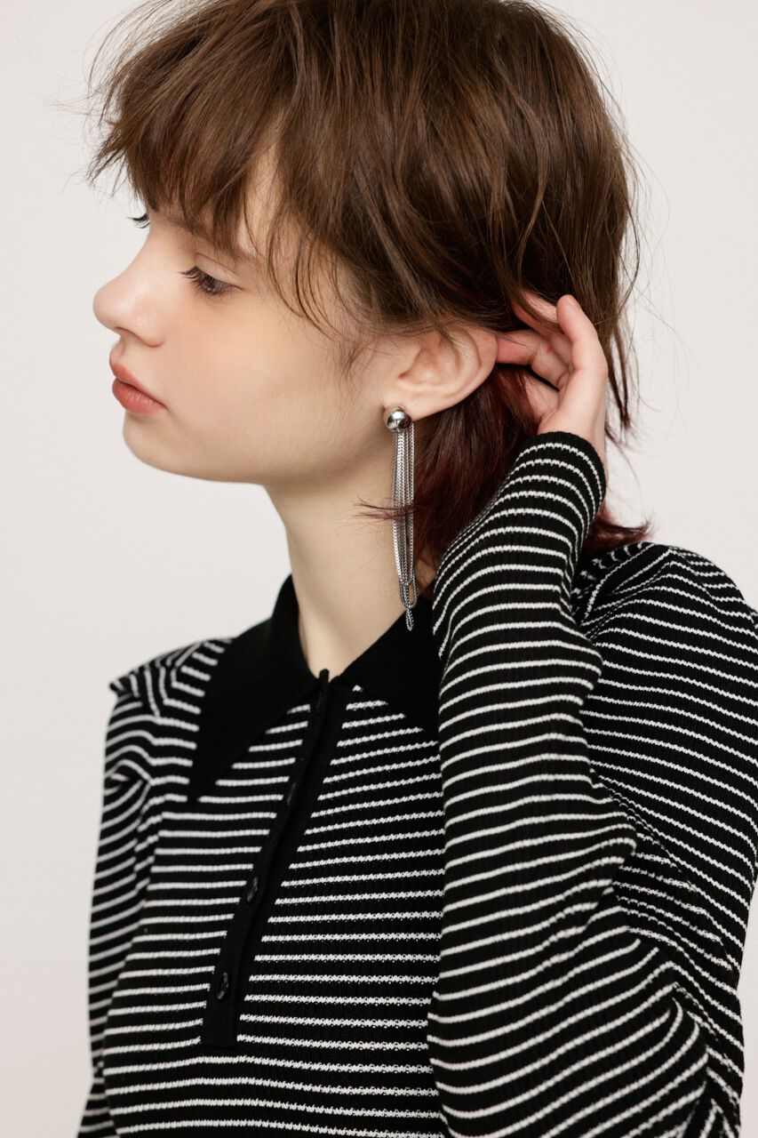 SLY「TRIPLE CHAIN ピアス」|ピアス|