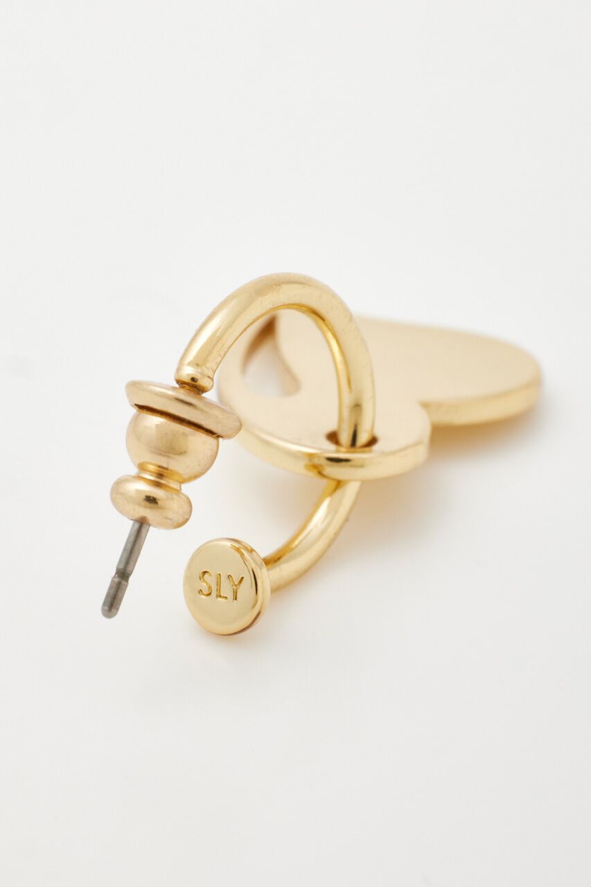 SLY「HEART PLATE ピアス」|ピアス|