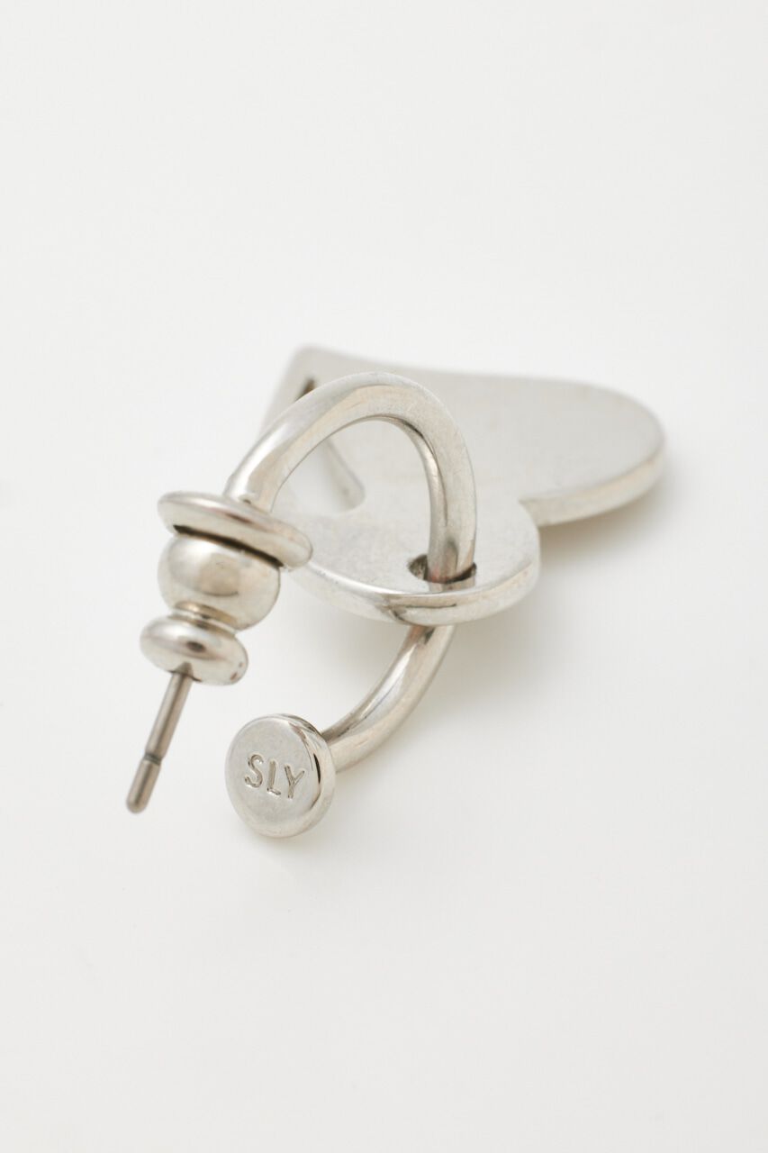 SLY「HEART PLATE ピアス」|ピアス|