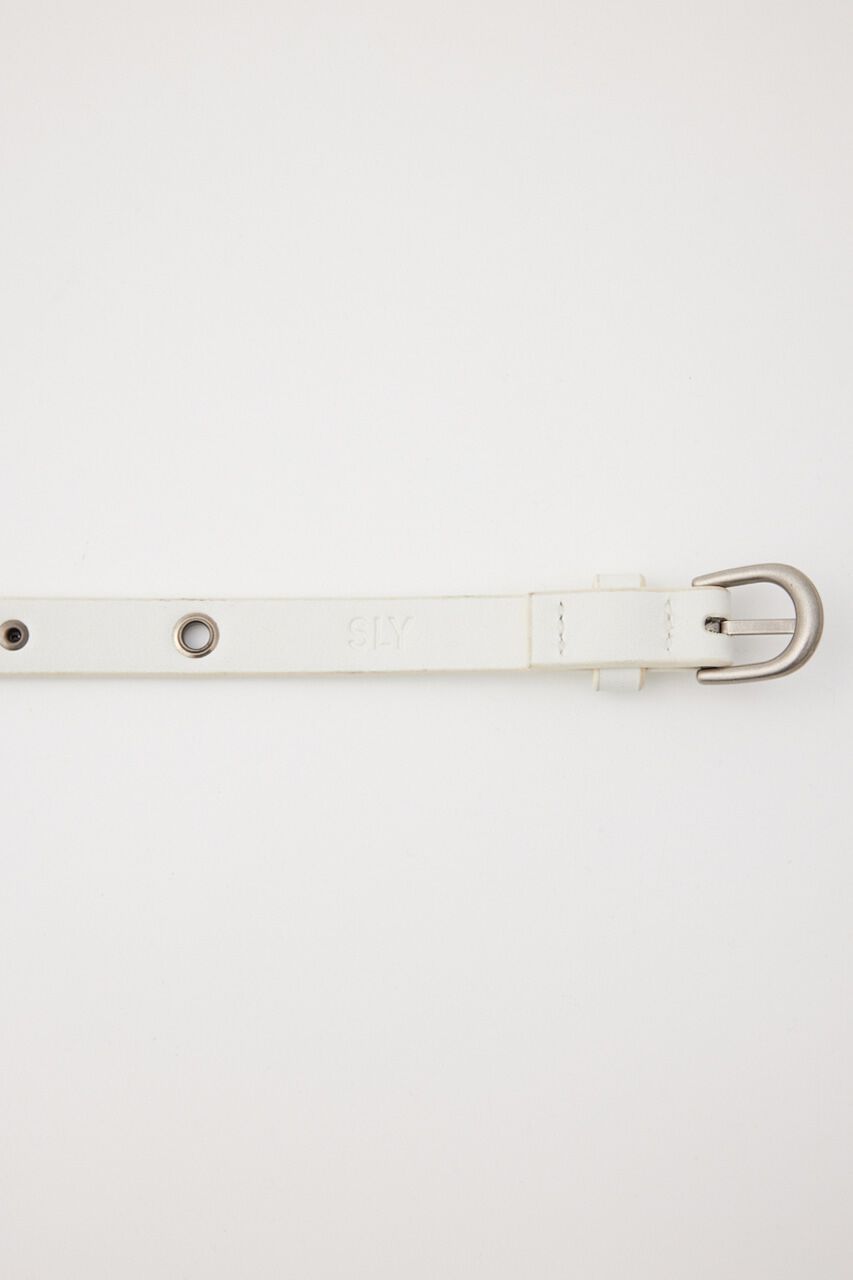 SLY「EYELET THIN ベルト」|ベルト|