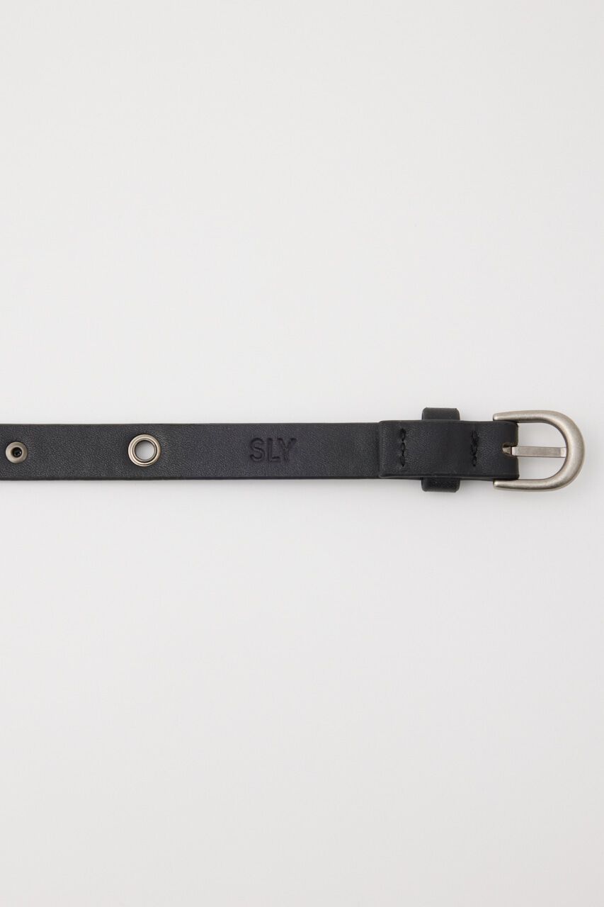 SLY「EYELET THIN ベルト」|ベルト|