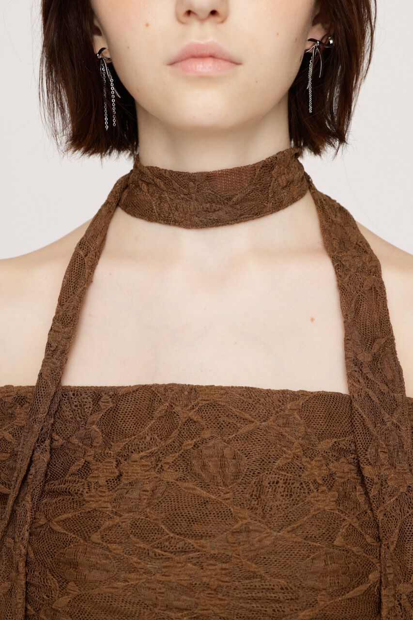 SLY「OFF SHOULDER CUT LACE トップス」|Tシャツ・カットソー|