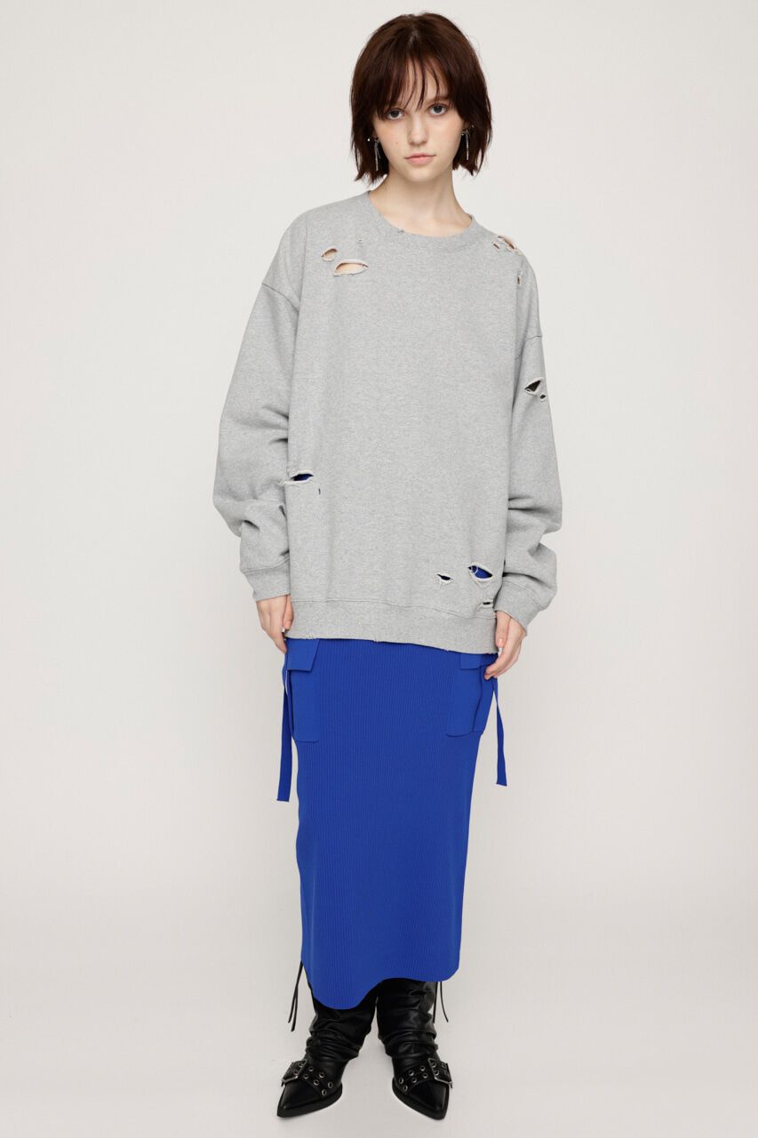 SLY「FINE TOUCH KNIT ミディアムスカート」|スカート|