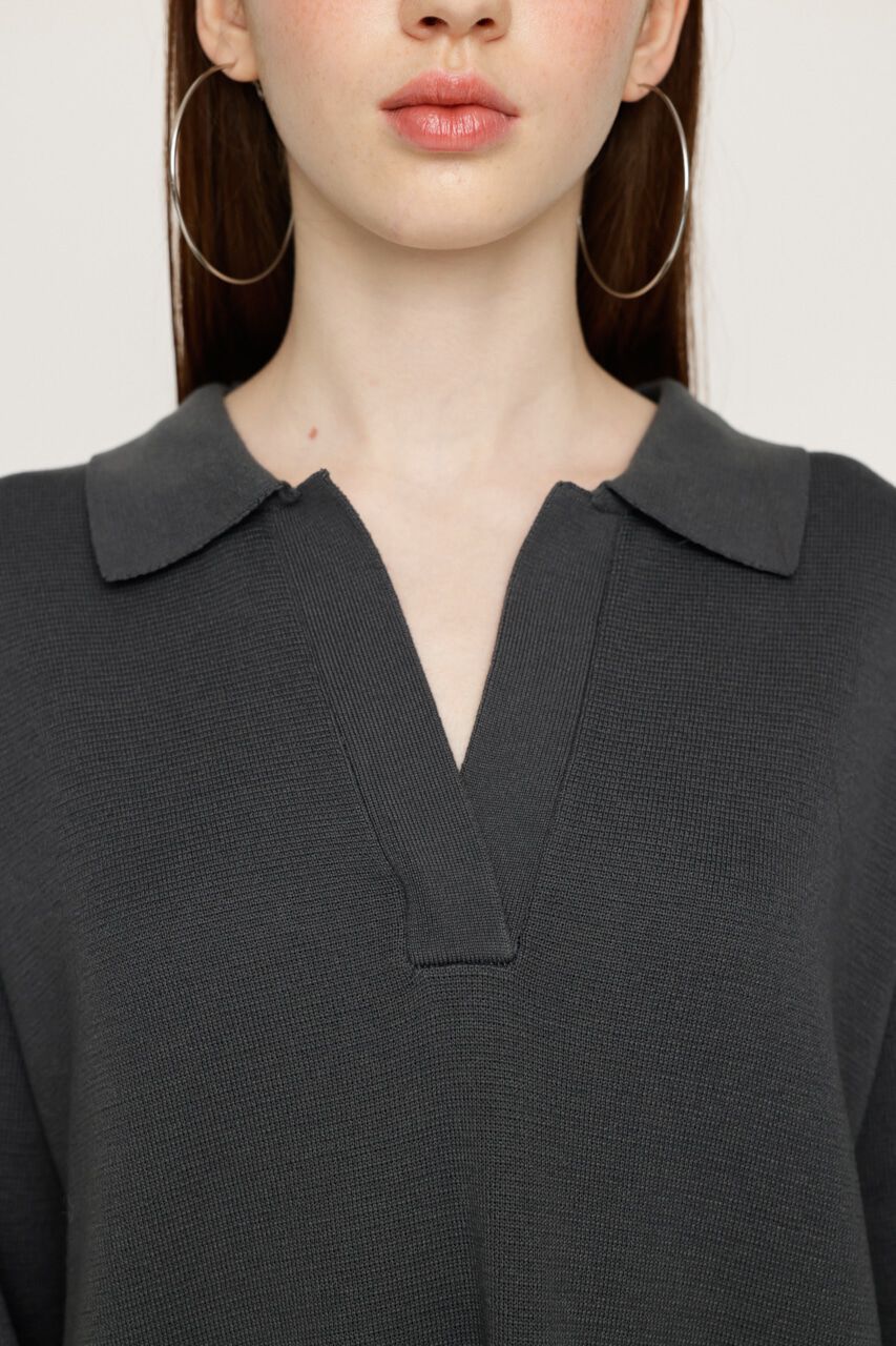SLY「COLLAR KNIT ショートワンピース」|ワンピース|