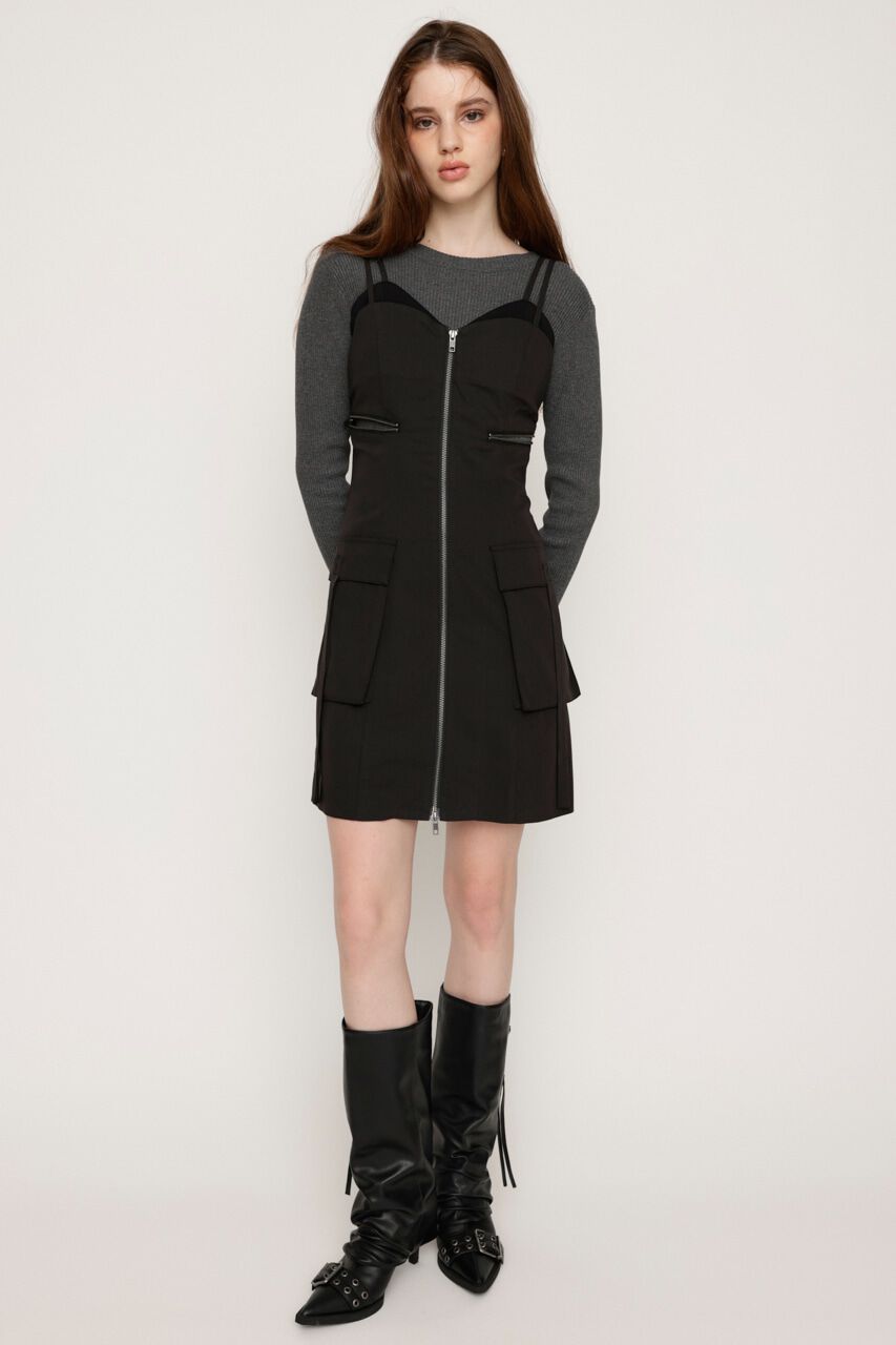 SLY「LAYERD MANNISH ワンピース」|ワンピース|