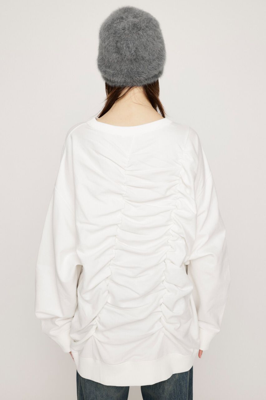 SLY「SHIRRING OVER SW トップス」|Tシャツ・カットソー|