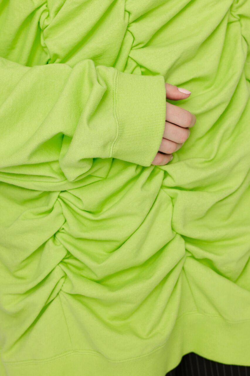 SLY「SHIRRING OVER SW トップス」|Tシャツ・カットソー|