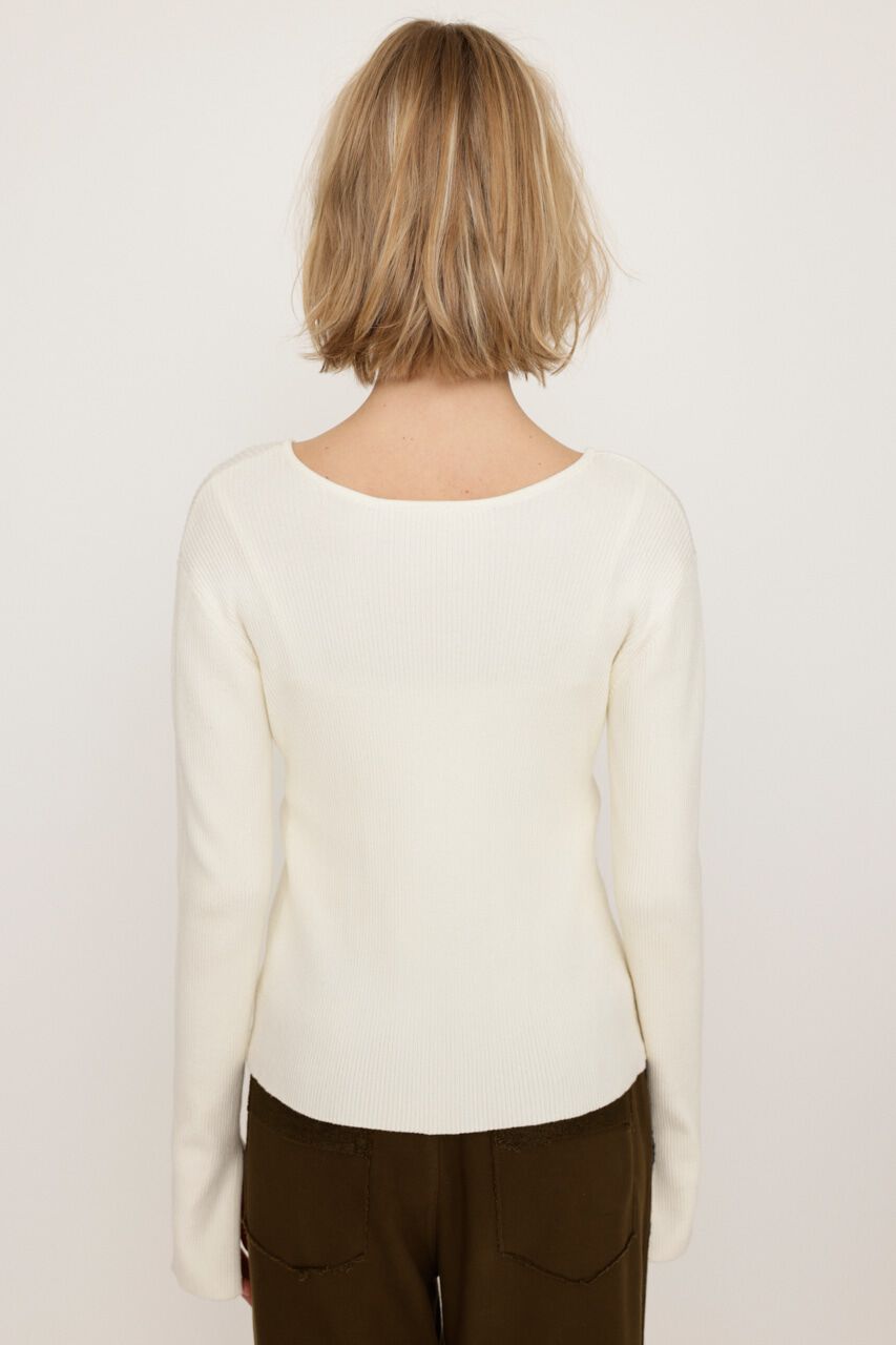 SLY「MANYWAY RIBBON KNIT トップス」|ニット・セーター|