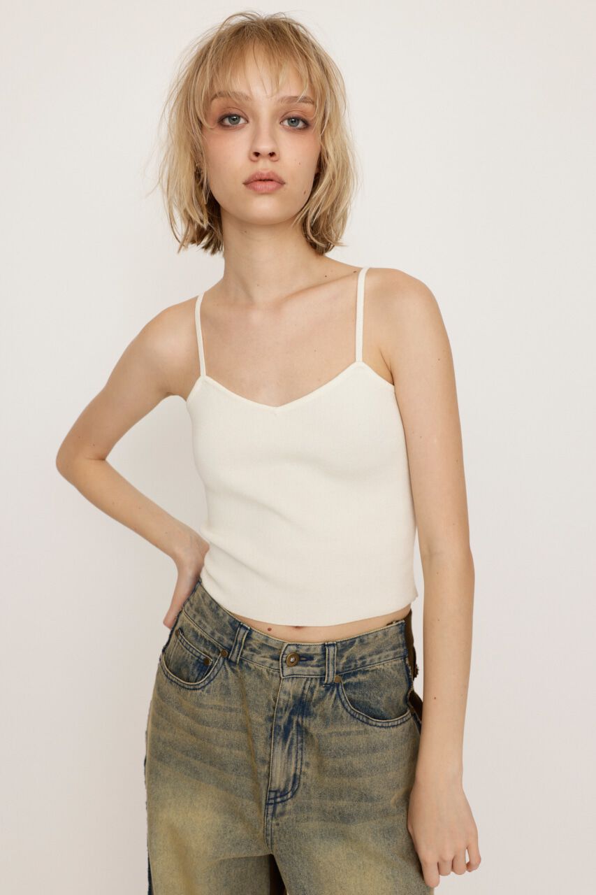 SLY「MANYWAY RIBBON KNIT トップス」|ニット・セーター|