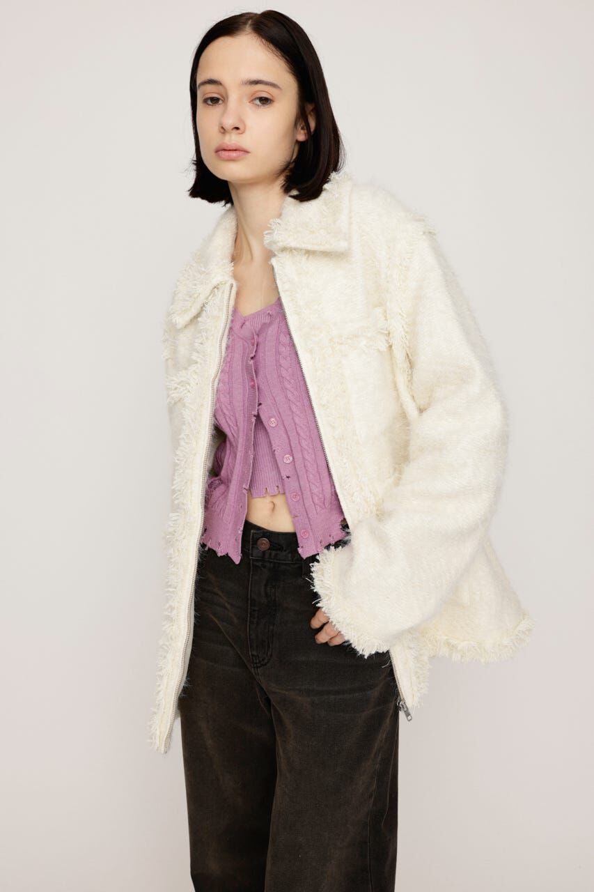 SLY「FLUFFY TWEED ジャケット」|その他|