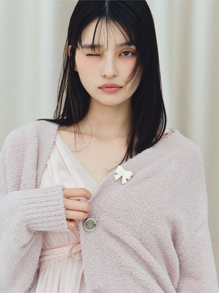 SNIDEL HOME「ナイトブラ付きチュールカットソーワンピース」|ルームウェア|