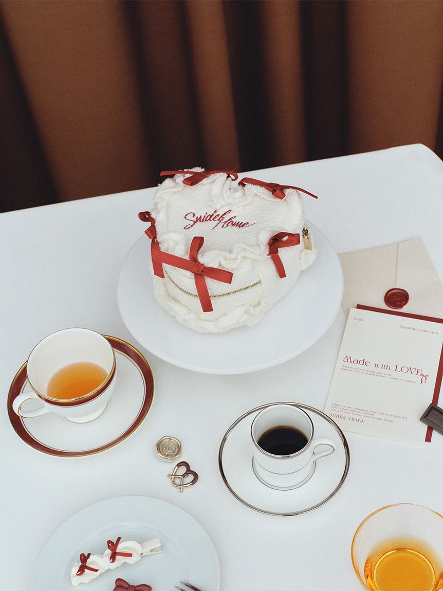 SNIDEL HOME「【Milcrea】リボンケーキポーチ」|ポーチ|