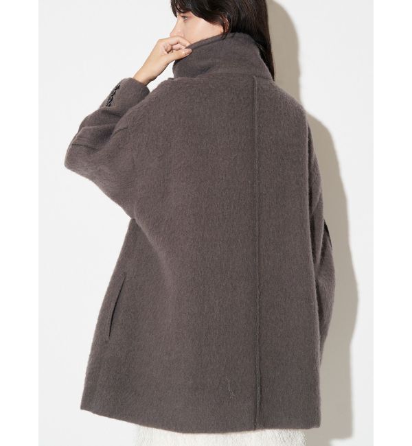 ELENDEEK「STAND COLLAR SHORT CT」|チェスターコート|