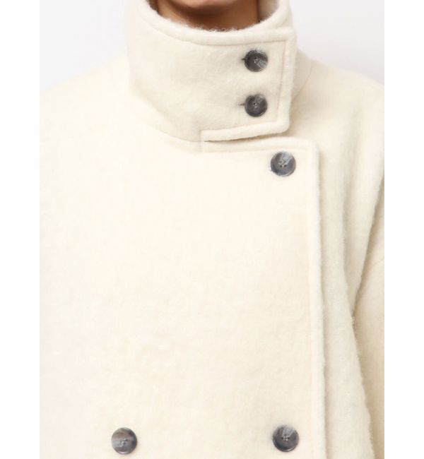 ELENDEEK「STAND COLLAR SHORT CT」|チェスターコート|