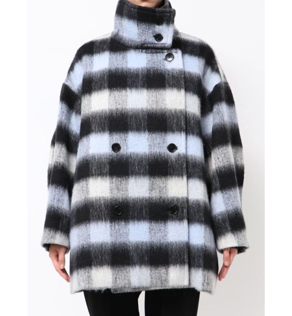 ELENDEEK「STAND COLLAR SHORT CT」|チェスターコート|