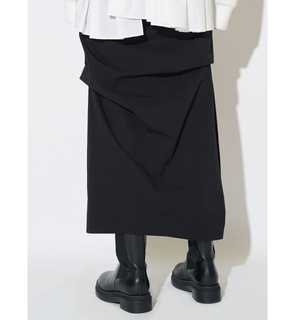 ELENDEEK「ASYME TUCK I-LINE SK」|スカート|