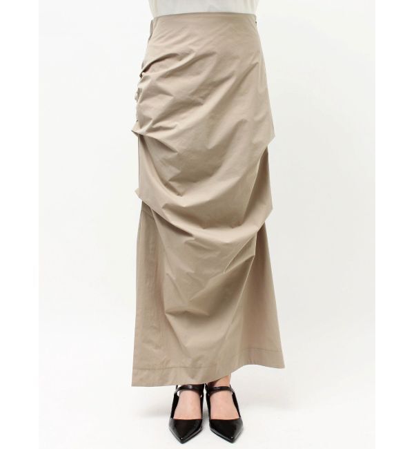 ELENDEEK「ASYME TUCK I-LINE SK」|スカート|
