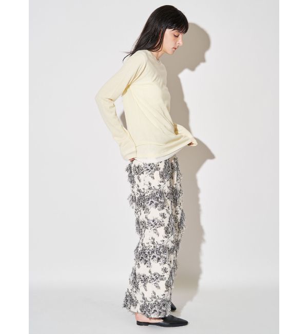 ELENDEEK「WOOL SHEER LONG-T KT」|ニット・セーター|