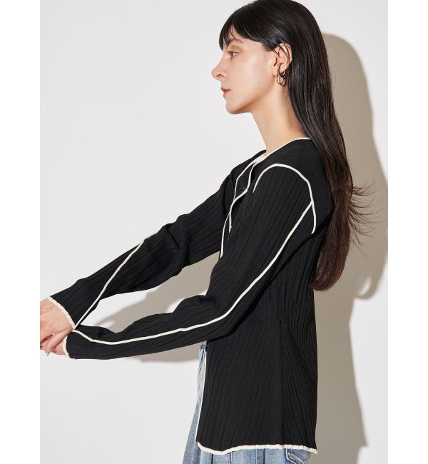 ELENDEEK「BI COLOR ENSEMBLE KT」|カーディガン|