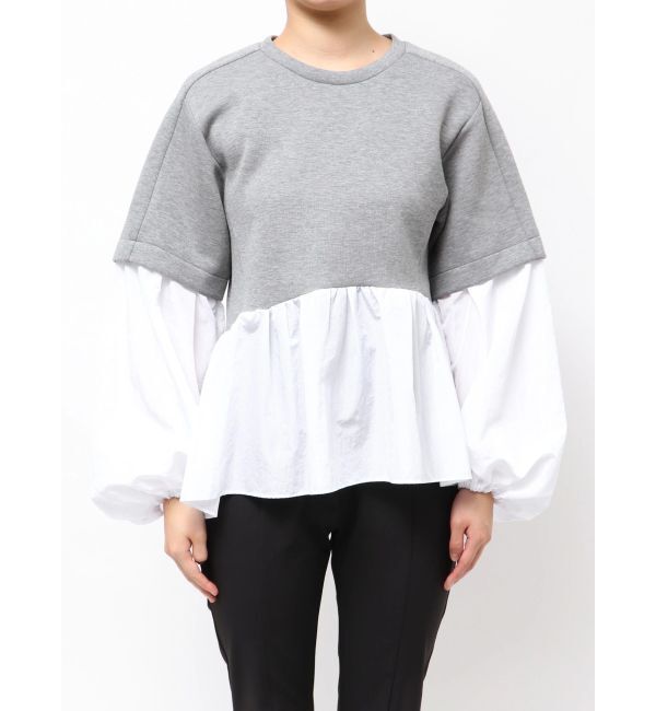 ELENDEEK「TAFFETA PEPLUM CS」|Tシャツ・カットソー|