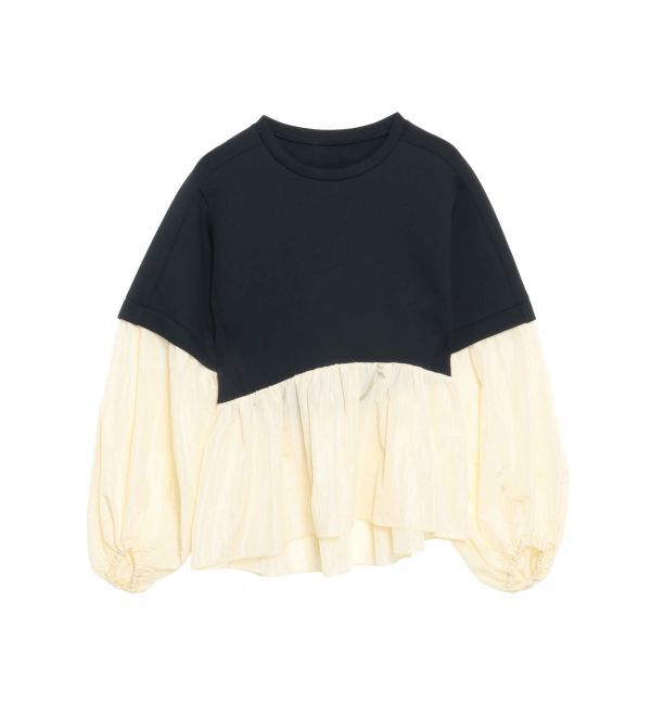 ELENDEEK「TAFFETA PEPLUM CS」|Tシャツ・カットソー|