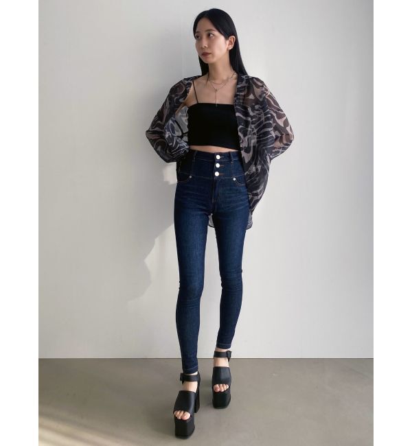 EMODA「【ELDER】MONSTERハイウエストデニム」|デニム|