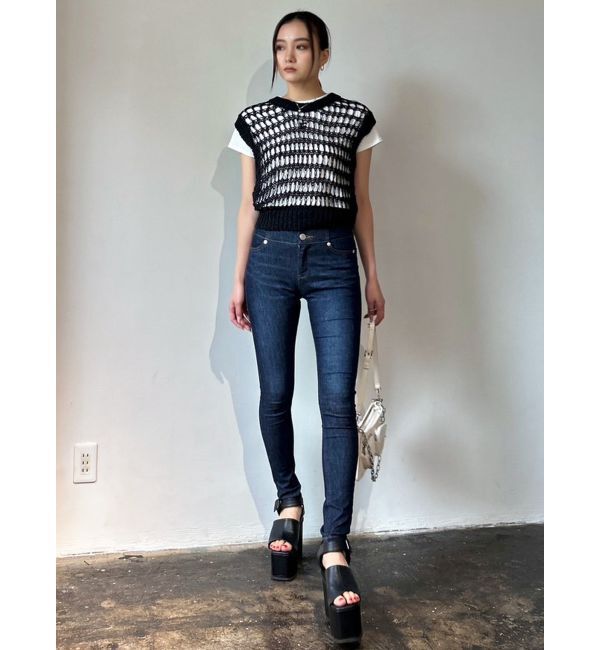 EMODA「【ELDER】MONSTERハイウエストデニム」|デニム|