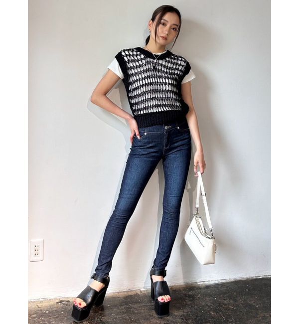 EMODA「【ELDER】MONSTERハイウエストデニム」|デニム|