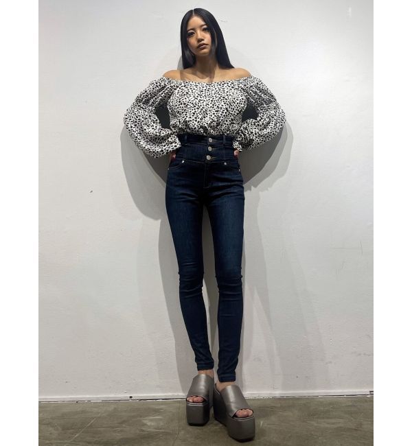 EMODA「【ELDER】MONSTERハイウエストデニム」|デニム|