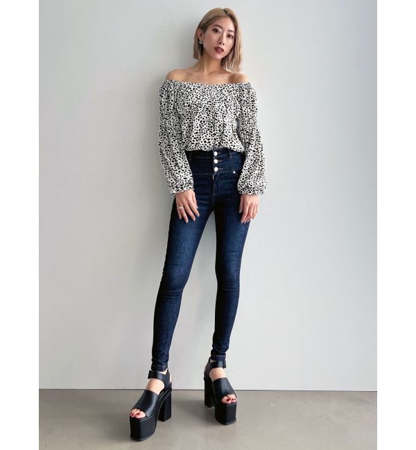 EMODA「【ELDER】MONSTERハイウエストデニム」|デニム|