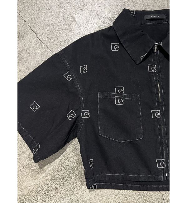 EMODA「フロントジップデニムシャツ」|シャツ・ブラウス|