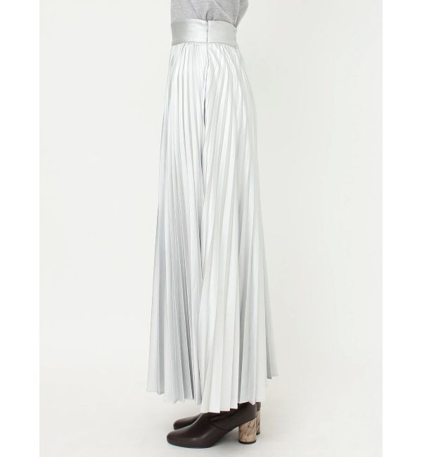 MERCURYDUO「レザーライクプリーツスカート」|スカート|