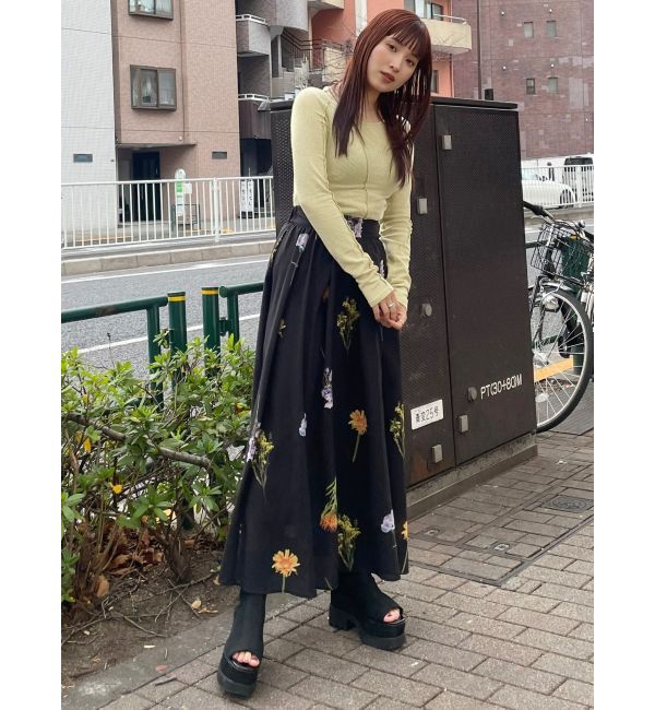 MURUA「ジャガードソックブーツ」|ショートブーツ|