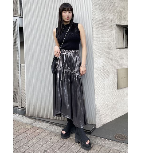 MURUA「ジャガードソックブーツ」|ショートブーツ|