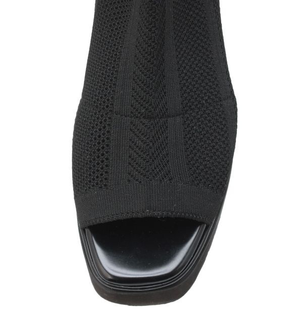 MURUA「ジャガードソックブーツ」|ショートブーツ|