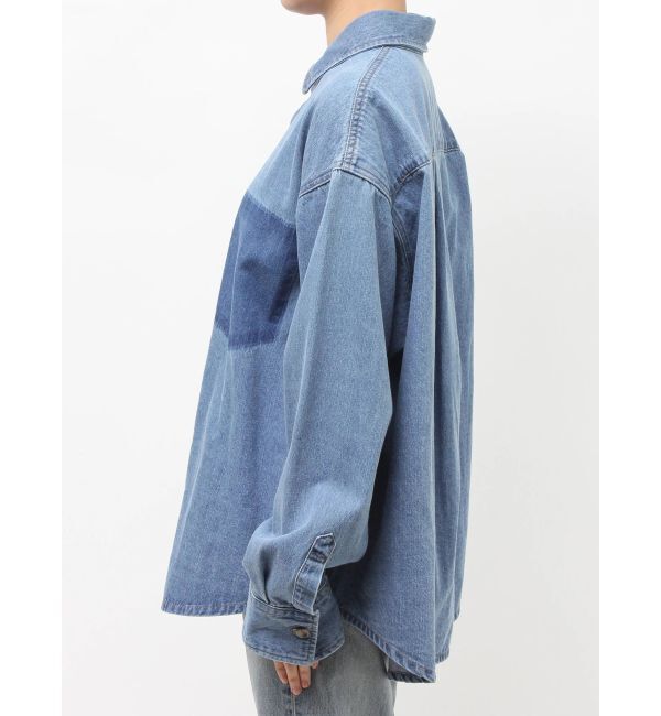 Ungrid「ポケットデザインデニムシャツ」|シャツ・ブラウス|