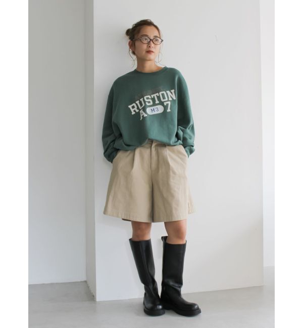 Ungrid「ルーズシルエットロゴスウェット」|スウェット・ジャージ|