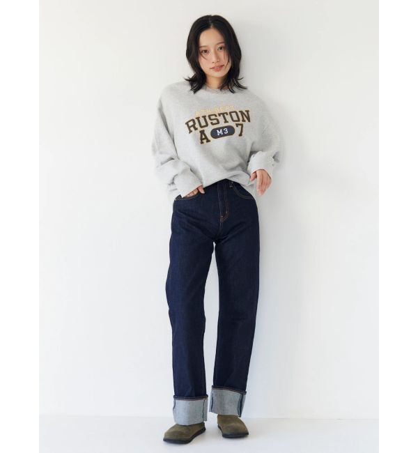 Ungrid「ルーズシルエットロゴスウェット」|スウェット・ジャージ|