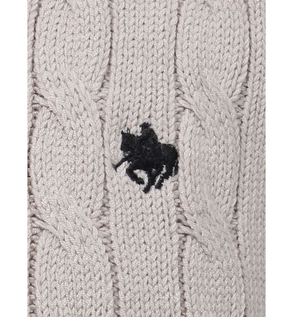 LAGUNAMOON「【POLO BCSコラボ】ケーブルラインニットワンピース」|ワンピース|