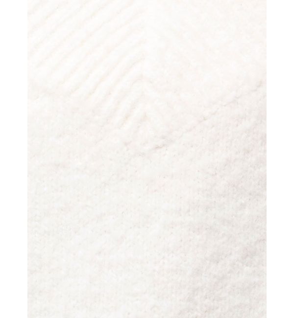 LAGUNAMOON「【WEB限定】Vネックカラーショートニットプルオーバー」|ニット・セーター|