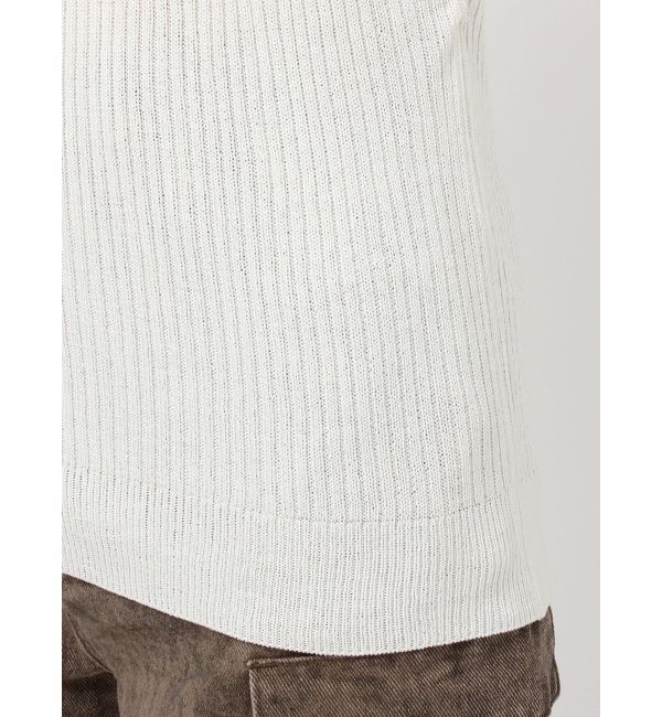 EVRIS「オフショルニットチュニック」|ニット・セーター|