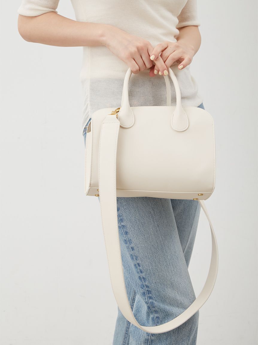 Mila Owen「巾着付きボストンショルダーバッグ」|ショルダー・メッセンジャー|