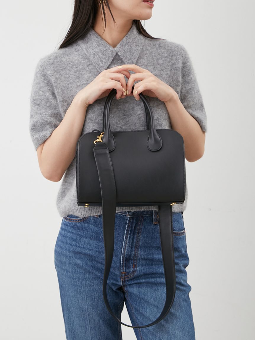 Mila Owen「巾着付きボストンショルダーバッグ」|ショルダー・メッセンジャー|