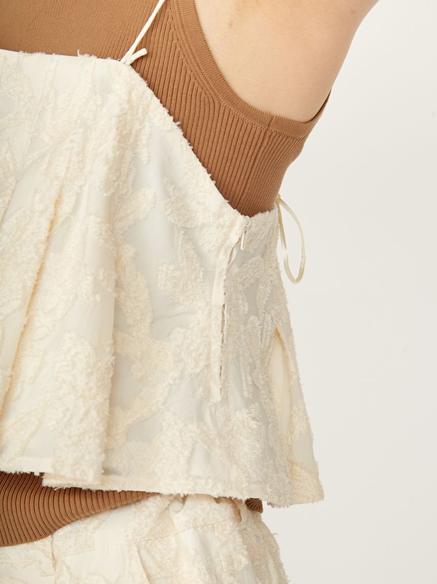 emmi atelier「タックビスチェ」|ベスト・ジレ|